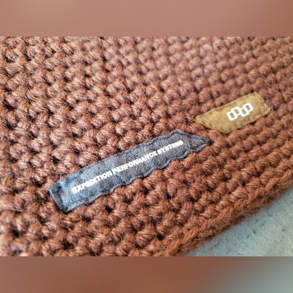 Foursquare Snowboards Vintage Beanie (Brown) - NWOT Y2K - Picture 3 of 4